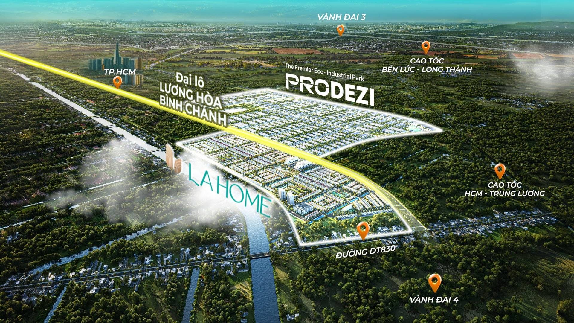 Hệ sinh thái kép "Công nghiệp - Đô thị" bổ trợ nhau