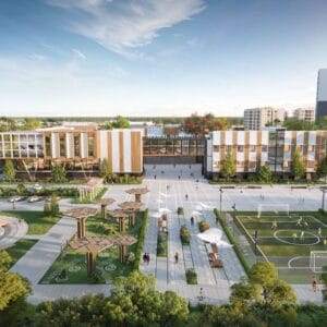 Công viên trung tâm LA Home - Trái tim xanh 2.2ha tại Bến Lức